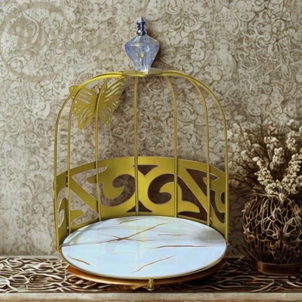 Single-Tier Butterfly Cage Display Stand